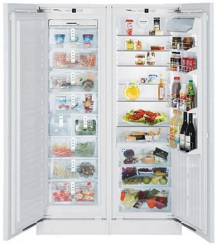 Встраиваемый холодильник Liebherr SBS 61I4 (IGN 2566 + IKB 3660)