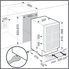 Встраиваемый винный шкаф Liebherr WKUes 1753