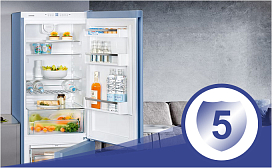 Гарантия 5 лет на холодильники Liebherr