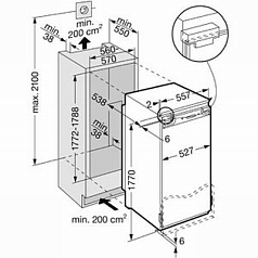 Встраиваемый холодильник Liebherr IKB 3454