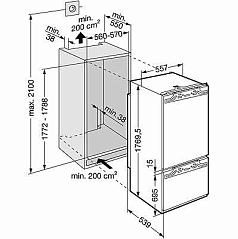 Встраиваемый холодильник Liebherr ICP 3016