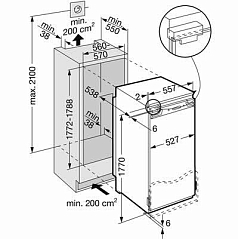 Встраиваемый холодильник Liebherr IK 3620