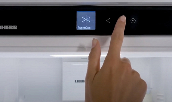 Liebherr Prime Touch & Swipe UI