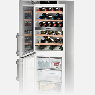 Двухкамерные холодильники