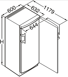 Морозильник Liebherr G 2433